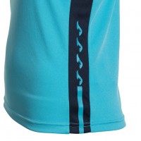 Camiseta Joma Olimpiada Turquesa Azul Marinho Feminina
