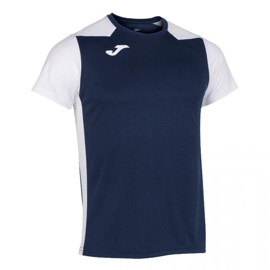 Camiseta Joma Record II Azul Marino Blanco