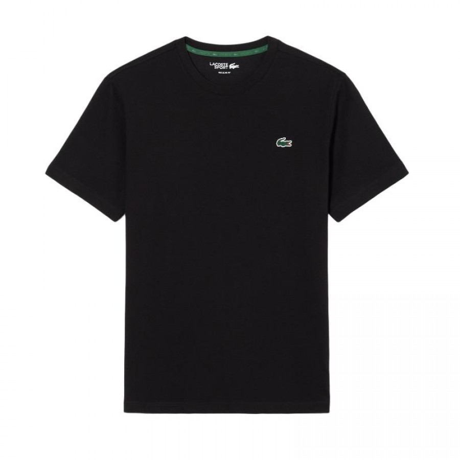 T-shirt Lacoste Sport Graphic Noir Vert