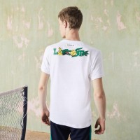 Lacoste Sport Tennis T-shirt White  Offer + Cheap
