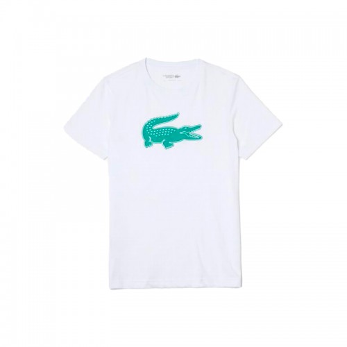 Camiseta Lacoste Sport Transpirable Blanco