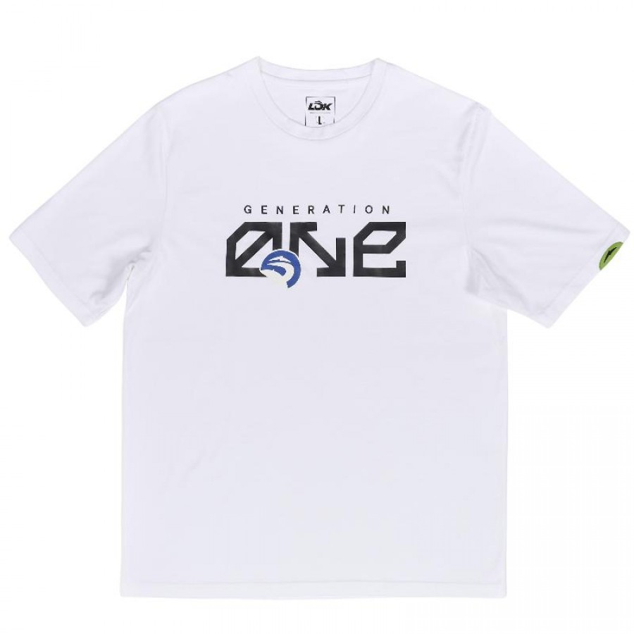 T-shirt blanc Lok Gen One  Offre - Pas cher