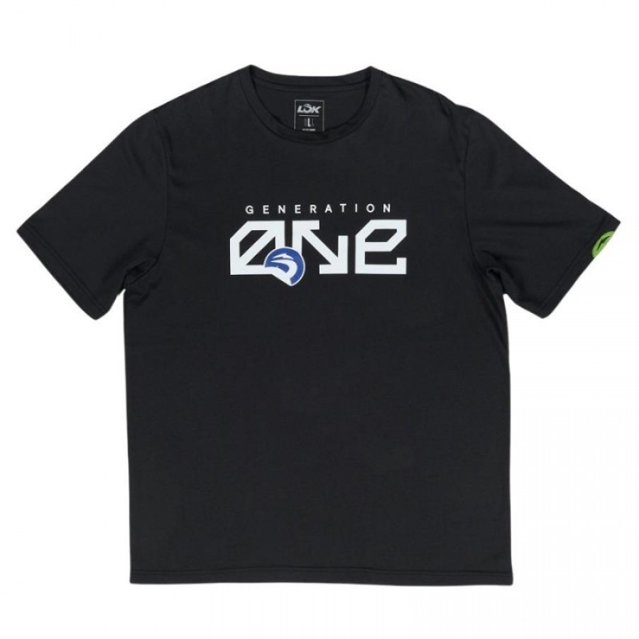 T-shirt noir Lok Gen One  Offre - Pas cher