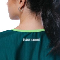 Camiseta Lok Ober Verde Mujer