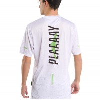 Lok Plaaaay T-Shirt Blanc  Offre - Pas cher