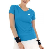 Camiseta Feminina Azul Lotto Squadra