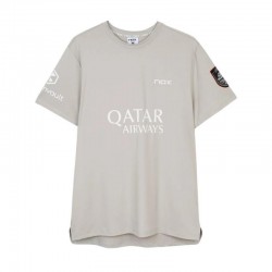Camiseta Nox Agustin Tapia patrocina AT10 Gris Claro 2026