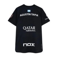 Camiseta Nox Agustin Tapia patrocina AT10 Negro 2026