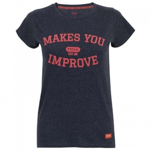 Camiseta Nox Basic Azul Marino Mujer