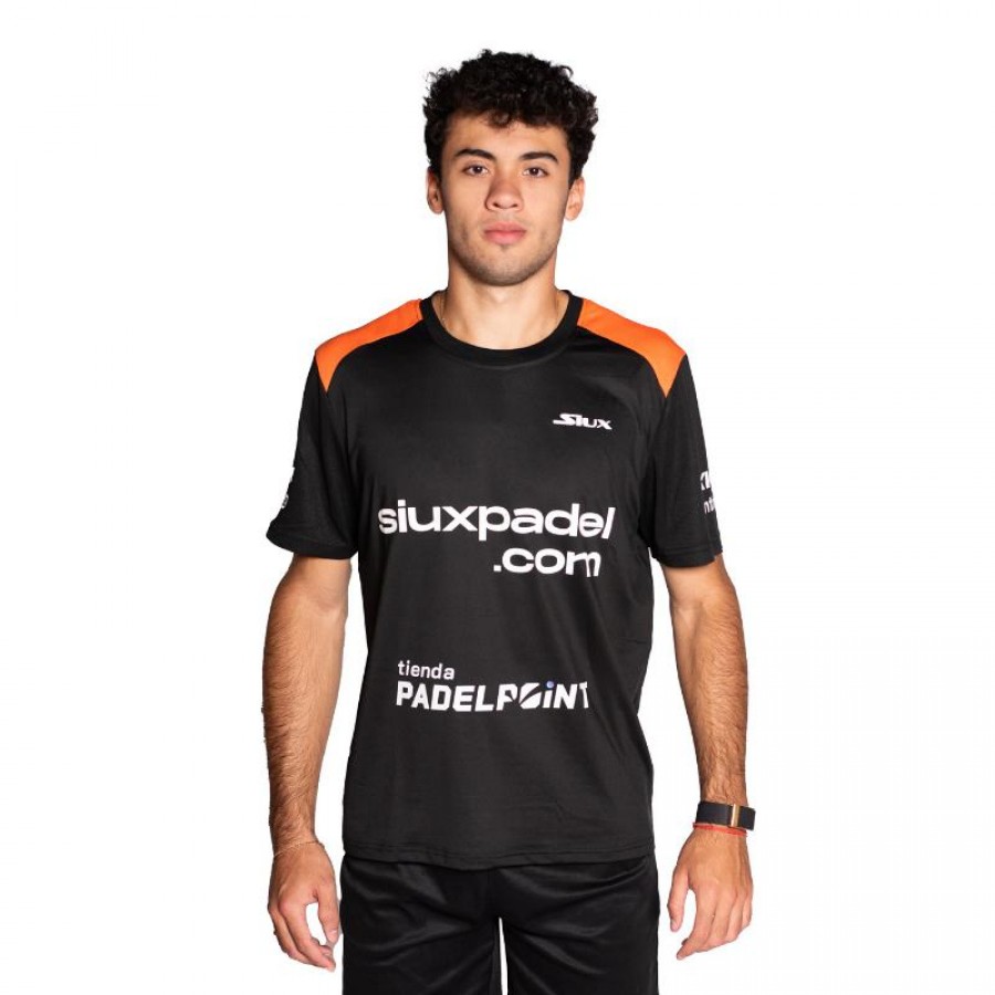 Camiseta Oficial Siux Leo Augsburger Fenix Preto Laranja  Oferta + Barato