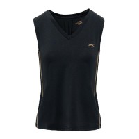 Camiseta Feminina Lola Negra Slazenger  Oferta + Barato