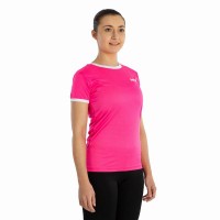 Softee Galaxy Fuchsia Fluor White Women''s T-Shirt