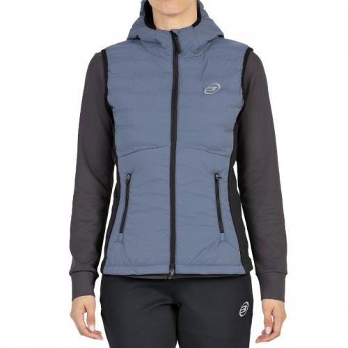 Chaleco Bullpadel Blenda Azul Lavado