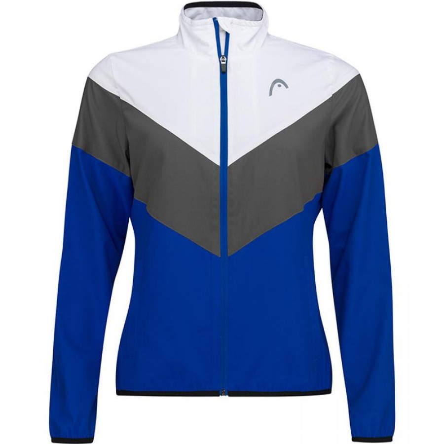 Jaqueta Feminina Head Club 22 Royal Blue White