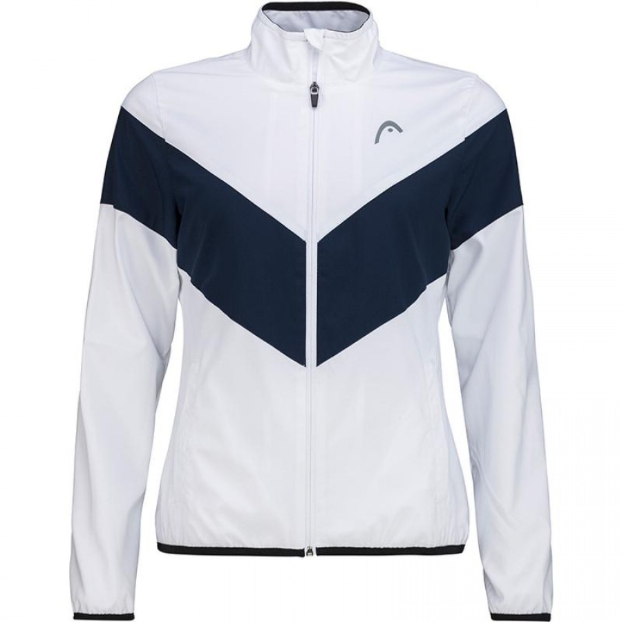 Jaqueta Feminina Head Club 22 Branco Azul Marinho
