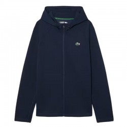 Jaqueta Lacoste Sport Azul Marinho Elástica