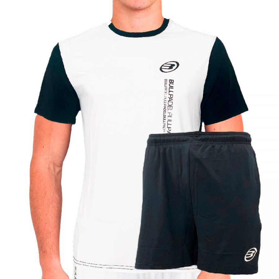 Bullpadel Smash Academy Set Noir Blanc