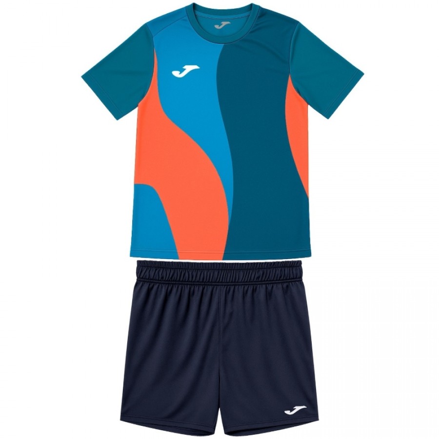 Joma Camp Navy Blue Orange Junior Set  Offer + Cheap