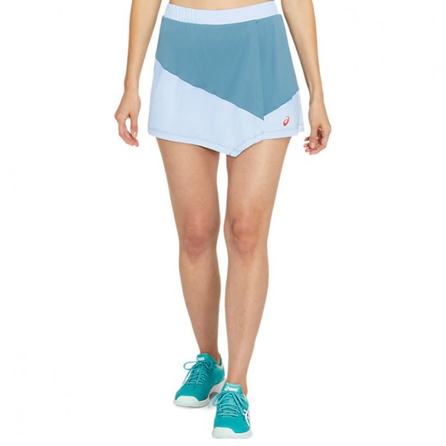 Jupe bleu clair Asics Club - Barata Oferta Outlet
