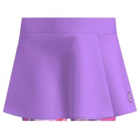 Falda Bidi Badu Spike Printed Wavy Lila Rosa  Offer + Cheap