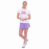 Falda Bidi Badu Spike Printed Wavy Lila Rosa  Offer + Cheap