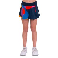 Bidi Badu Twiggy Printed Wavy Dark Blue Mix Junior Skirt  Offer + Cheap