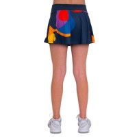 Bidi Badu Twiggy Printed Wavy Dark Blue Mix Junior Skirt  Offer + Cheap