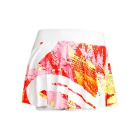 Falda Bidi Badu Wild Arts Printed Wavy Blanco Mix Junior  Offer + Cheap