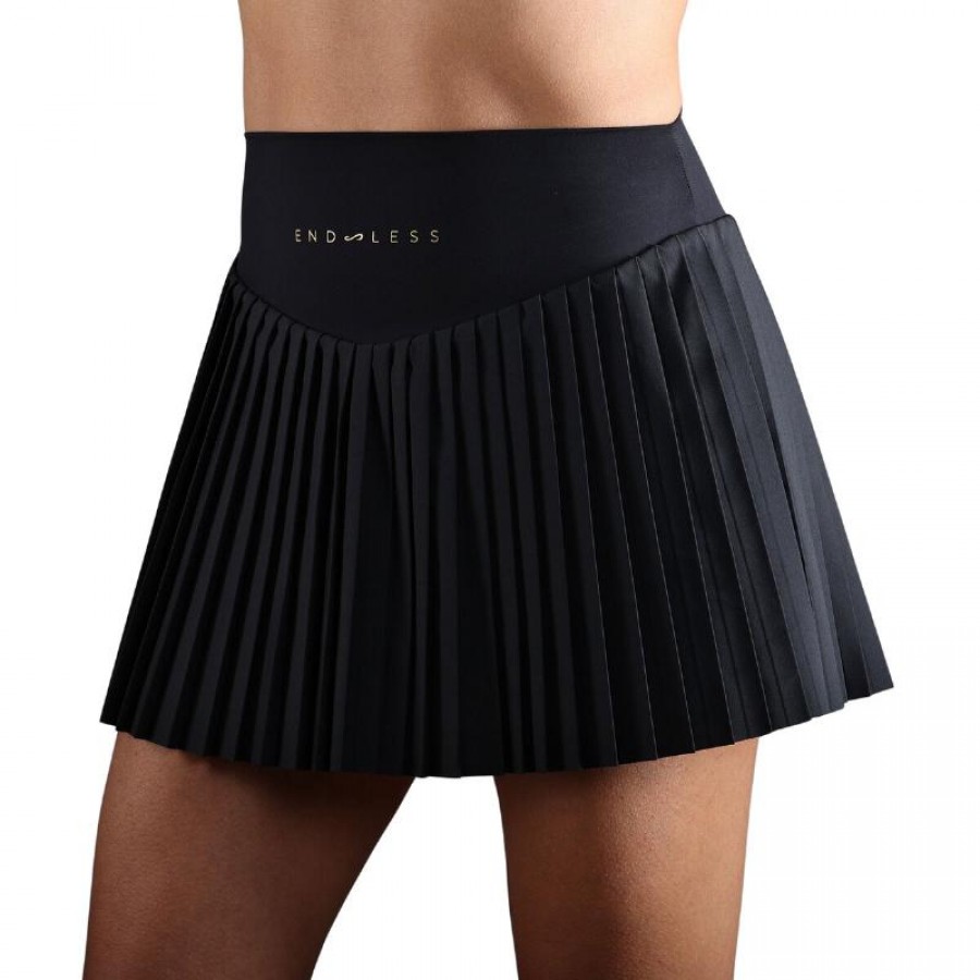 Falda Cour sans fin negre PADELPOINT