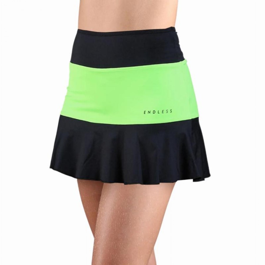 Falda Dentelle Sans Fin Negro Verde Junior  Offre - Pas cher