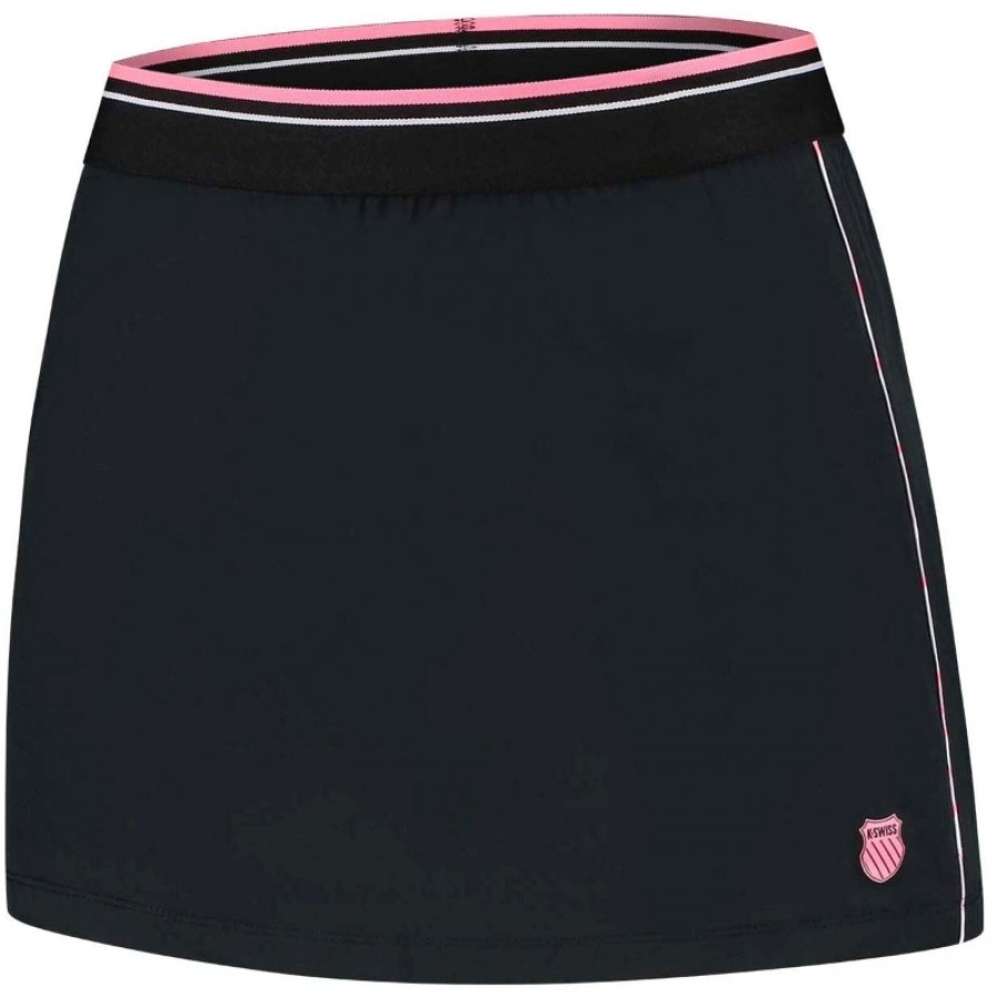 Falda Kswiss Hypercourt 6 Negro Rosa  Offre - Pas cher