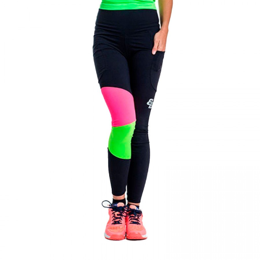 Collants BB Evelyn Lima Rosa Fluor