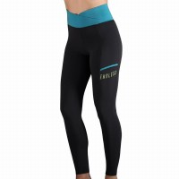 Endless Cross Pocket Leggings Noir Petrole  Offre - Pas cher