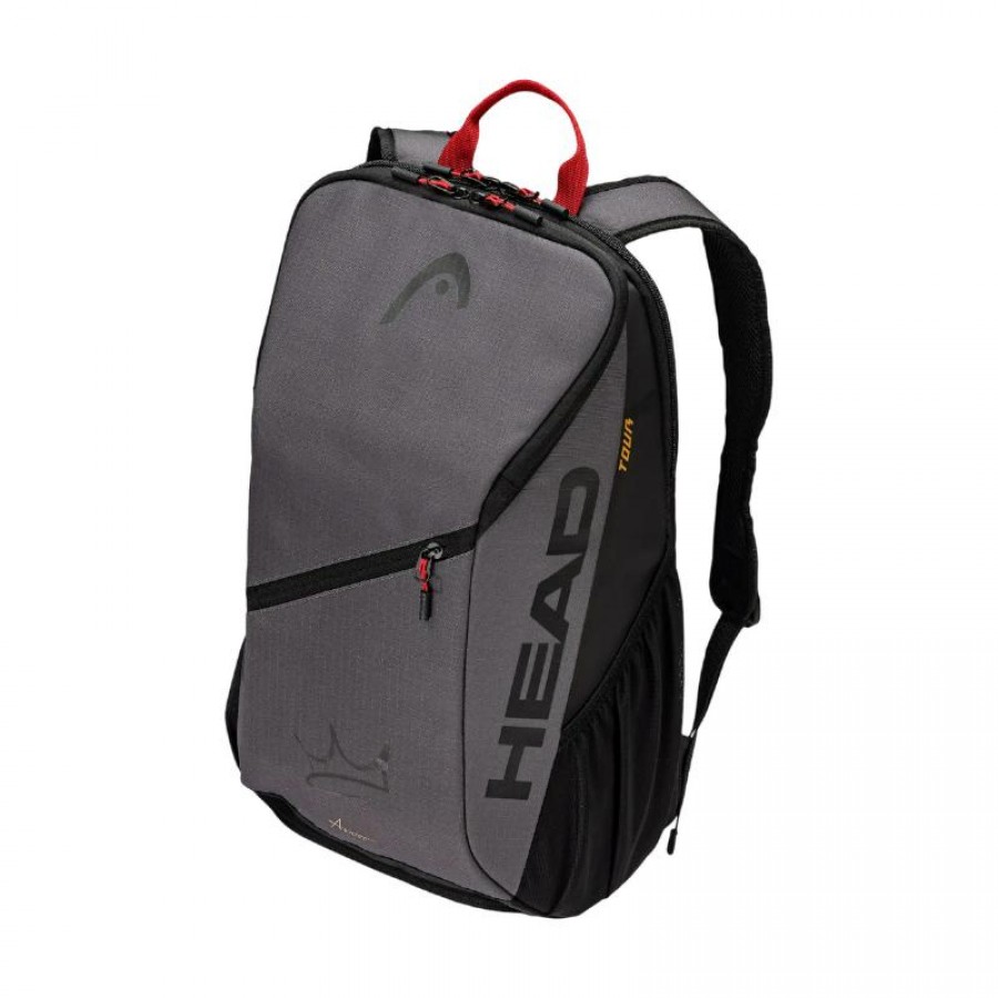 Head Arturo Coello Tour Black Gray Backpack