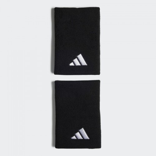 Muñequeras Adidas Negro Grande 2 Unidades