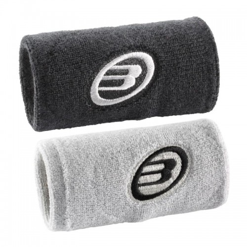 Muñequeras Bullpadel BPMU252 I Negro Piedra