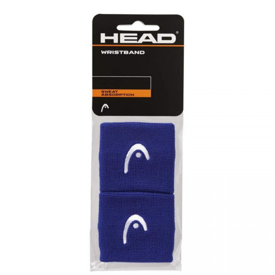 Muñequeras Head Azul 2,5'