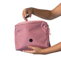 Adidas Marta Ortega 3.5 Pink Black Toiletry Bag