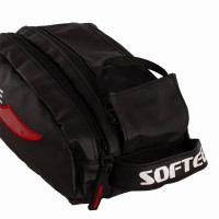 Softee Air Preto Bolsa de Higiene Vermelha