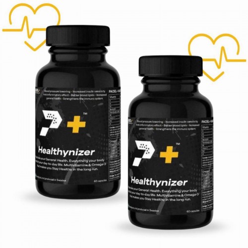 Pack Bote Padel Performance Healthnizer 120 Capsulas x2