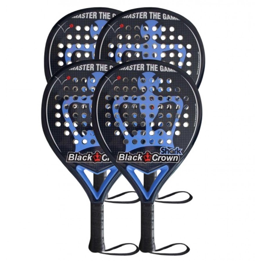 Pack Pala Requin Couronne Noire x4  Offre - Pas cher