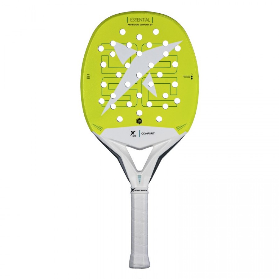 Raquette de tennis de plage Renegade Comfort Yellow Drop Shot  Offre - Pas cher
