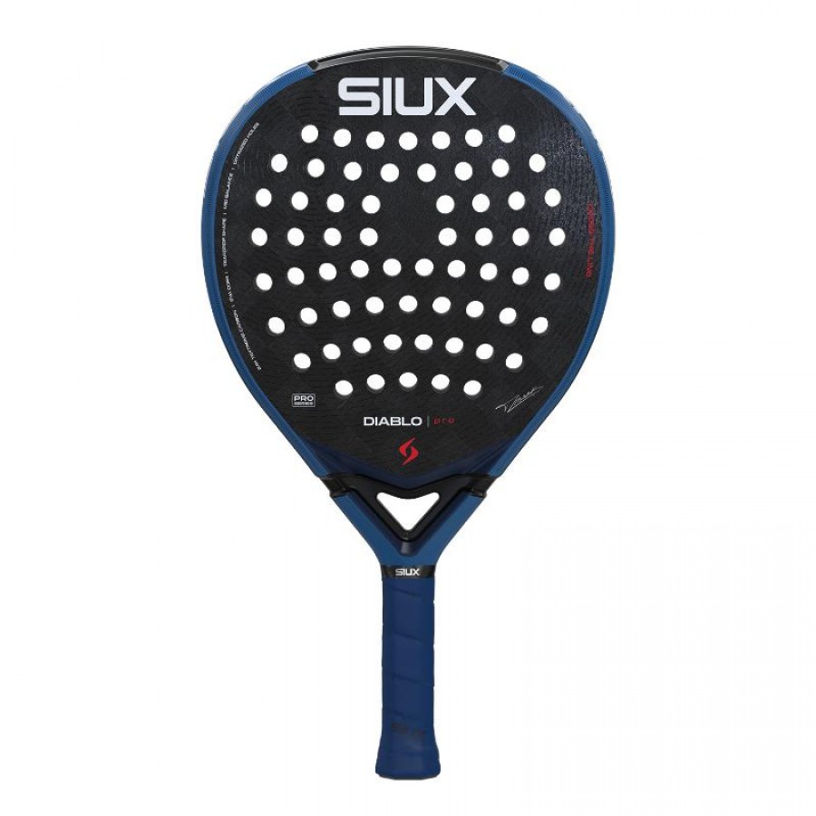 Raquette Siux Tino Libaak Diablo Pro 2026 Bleu Royal