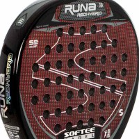 Raquette Softee Runa Hybrid Rouge 2024  Offre - Pas cher
