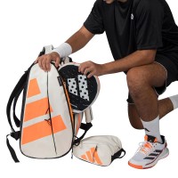 Adidas Multigame 3.5 White Chalk Orange Padel Bag