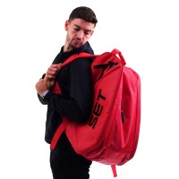 Sanyo Wolf Ensemble de raquettes de padel rouge  Offre - Pas cher