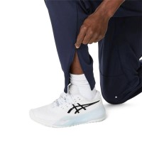 Pantalon Asics Court Warm Up Bleu Nuit
