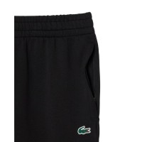 Calça elástica esportiva Lacoste preta