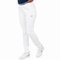 Pantalon Tecnifibre Team Terry Blanco Mujer