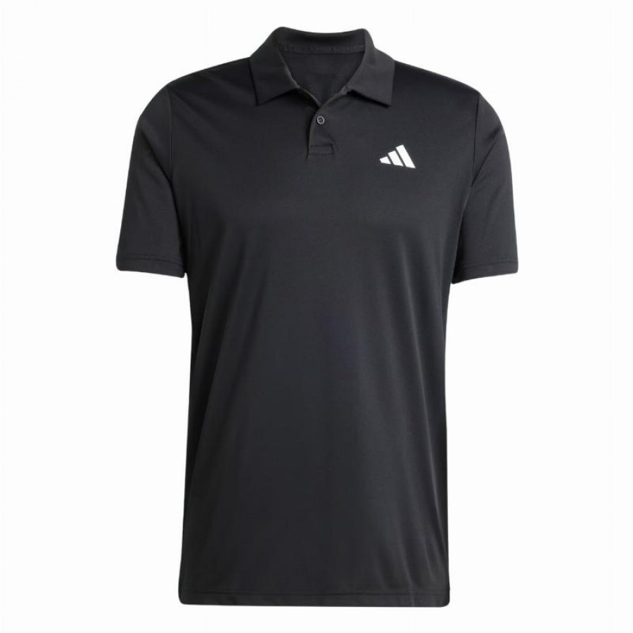 Polo Preto Branco do Adidas Club